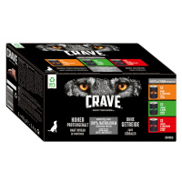 Výhodné balení Crave Adult 24× 400 g - mix (3 druhy)