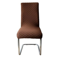 Home Elements potah na židli 38 × 38 × 45 cm hnědý