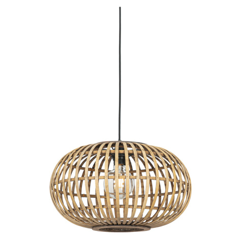 Orientální závěsná lampa bambus 44 cm - Amira QAZQA