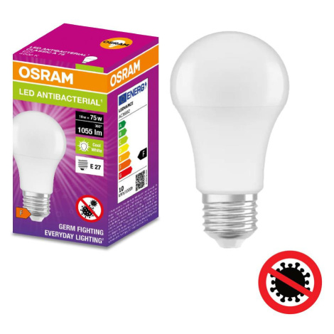 Osram LED Antibakteriální žárovka A75 E27/10W/230V 4000K - Osram