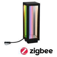 PAULMANN Plug & Shine lucerna Smart Home Zigbee klasická samostatné svítidlo IP44 RGBW 2W antrac