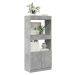 vidaXL Skříň highboard betonově šedá 63 x 33 x 140 cm kompozitní dřevo