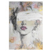 Obraz s ručně malovanými prvky 70x100 cm Emily – Styler