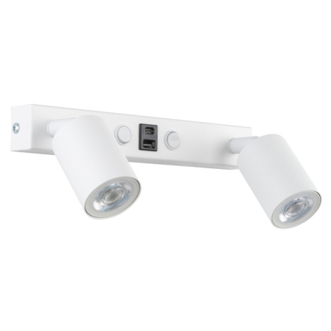 Bodové svítidlo TK 10276 TOP s USB bílá TK Lighting