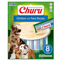 Churu Dog Chicken with Tuna pyré pro psy 8x20 g