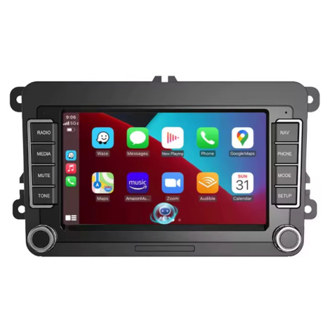 Essgoo Autorádio Volkswagen, Škoda, Seat s Apple CarPlay a Android Auto