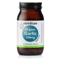 Viridian Garlic 500mg Organic (Česnek) 90 kapslí