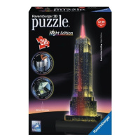 Ravensburger 12566 puzzle 3d empire state building svítící 216 dílků