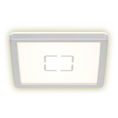 BRILONER Slim svítidlo LED panel 19 cm 12W 1400lm stříbrná BRI 3174-014