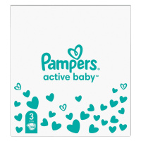 Pampers Active Baby 3, 208 Plenky, 6kg - 10kg. Pro slevu 100 Kč zadejte v košíku EAN: 9985920009