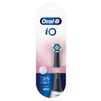 Oral-B iO Gentle Care Černé Kartáčkové Hlavy, Balení 4 ks