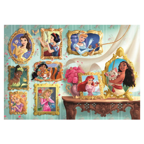 CLEMENTONI Puzzle Disney princezny: Obrazová galerie 1000 dílků