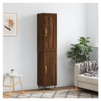 vidaXL Skříň highboard hnědý dub 34,5 x 34 x 180 cm kompozitní dřevo