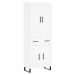 vidaXL Skříň highboard bílá 69,5 x 34 x 180 cm kompozitní dřevo