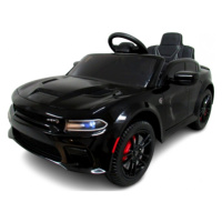 mamido Elektrické autíčko Dodge SRT černé