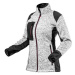 Neo tools dámská pletená bunda softshell výztuhy, černo-šedá, XL