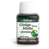 MedPharma Ginkgo biloba 30 mg + Guarana 37 tablet