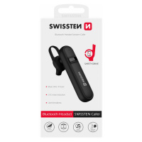 Bluetooth Headset Swissten Caller, černá