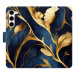 iSaprio flip pouzdro GoldBlue pro Samsung Galaxy S23+ 5G