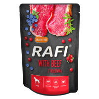 Rafi Dog 10 × 300 g - hovězí