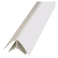 HOPA Vnitřní roh k plastovému obkladu, bílý, 30 x 30 mm
