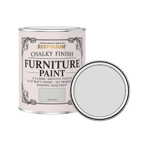 Rust-Oleum Křídová matná barva na nábytek Chalky Finish Furniture Paint, varianta šedá, RO.14013