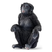 Schleich 14875 Zvířátko - samice šimpanze Bonobo