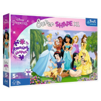 TREFL Super Shape XL Disney princezny: V zahradě 104 dílků
