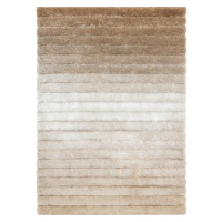 Dywany Łuszczów Kusový koberec Flim 007-B2 Stripes beige - 80x150 cm