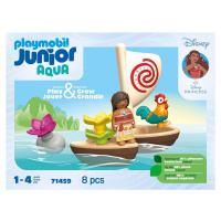 Playmobil 71459 junior & disney: vaianin katamarán