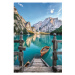 Clementoni - Puzzle 500 Braies lake Compact