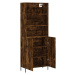 vidaXL Skříň highboard kouřový dub 69,5 x 34 x 180 cm kompozitní dřevo