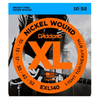 D'Addario EXL140 Light Top/Heavy Bottom - .010 - .052