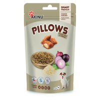 Akinu Pillows polštářky s moučným červem pamlsek pro psy 80 g