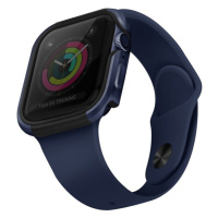 UNIQ Valencia kovové pouzdro Apple Watch (44mm) modré