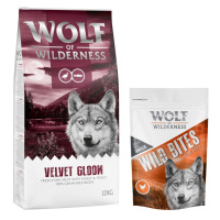 Wolf of Wilderness granule 12 kg + snack 180g zdarma! - 