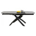 KARE Design Rozkládací stůl Twist - černý, 120(30+30)x90cm