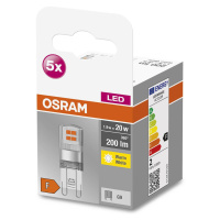 OSRAM OSRAM Base PIN LED kolík žárovka G9 1,9W 2700K 5ks