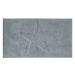 KELA Koupelnová předložka LINDANO 100% bavlna šedá 120x70cm KL-21172