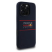 Oracle Red Bull Racing Silicone Horizontal Logo MagSafe kryt iPhone 16 Pro modrý