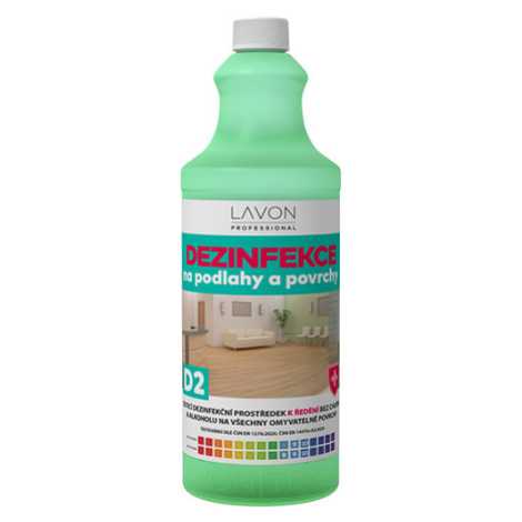 Lavon dezinfekce D2 na podlahy a povrchy - 1 L