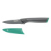 Tefal Tefal - Nerezový nůž vykrajovací FRESH KITCHEN 9 cm šedá/zelená