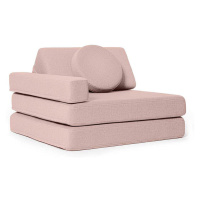 Dětské rozkládací pěnové křeslo a bunker SHAPPY ORIGINAL více barev Barva: Soft Pink