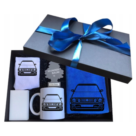 Sada dárek pro přítele Volkswagen Golf automotive