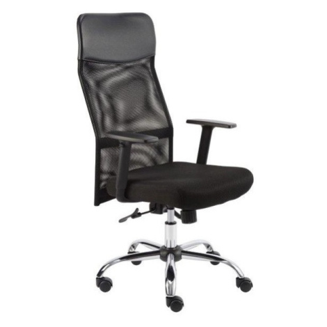 Kancelářská židle BREVIRO PLUS, černá ALBA