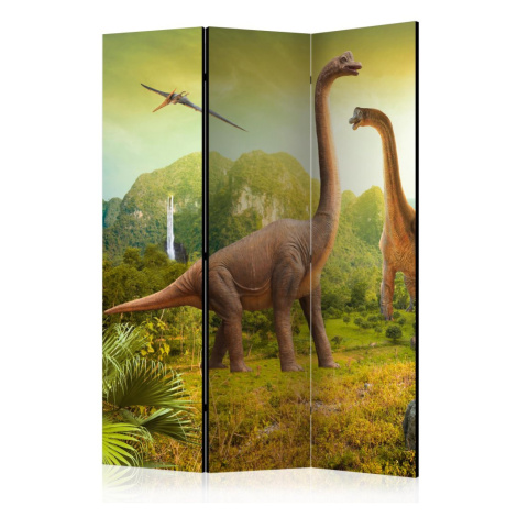 Paraván Dinosaurs Dekorhome 225x172 cm (5-dílný)