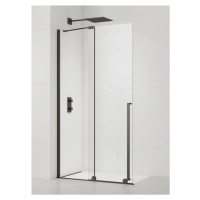 Sprchová zástěna walk-in 140 cm SAT Xmotion PVD Gun metal SATBWIXM140GM