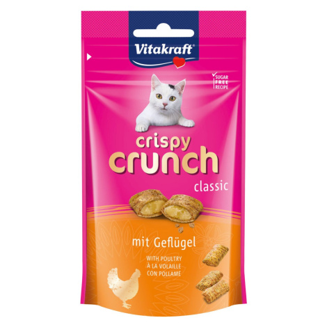 Vitakraft Crispy Crunch s drůbežím 4 × 60 g