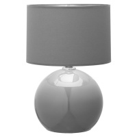 Stolní lampa PALLA 1xE27/15W/230V šedá