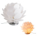 Näve Stolní lampa Fora ve tvaru květu, bílá